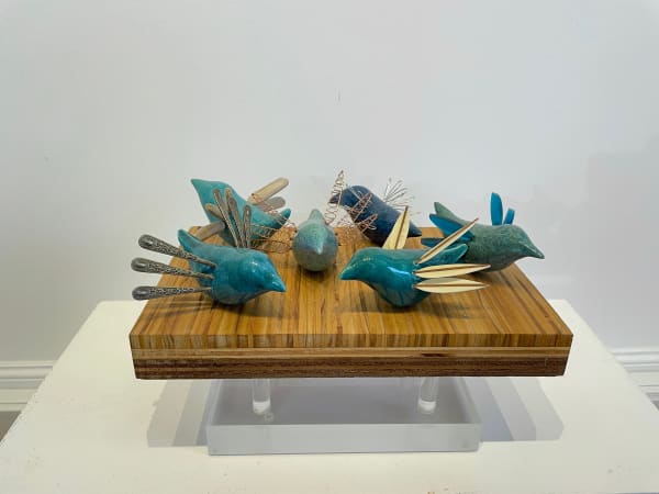 Urpu Sellar Birds of a Different Feather Ceramic