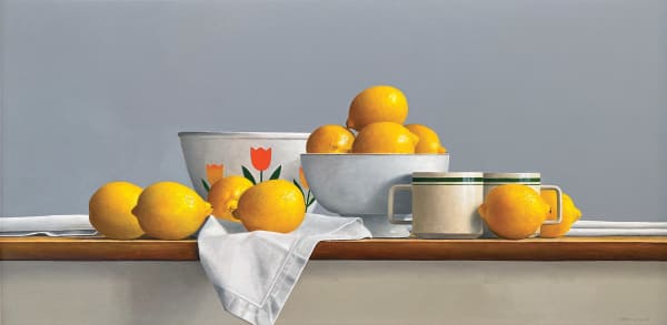 Janet Rickus, SOMETHING TO DO WITH LEMONS, 2021