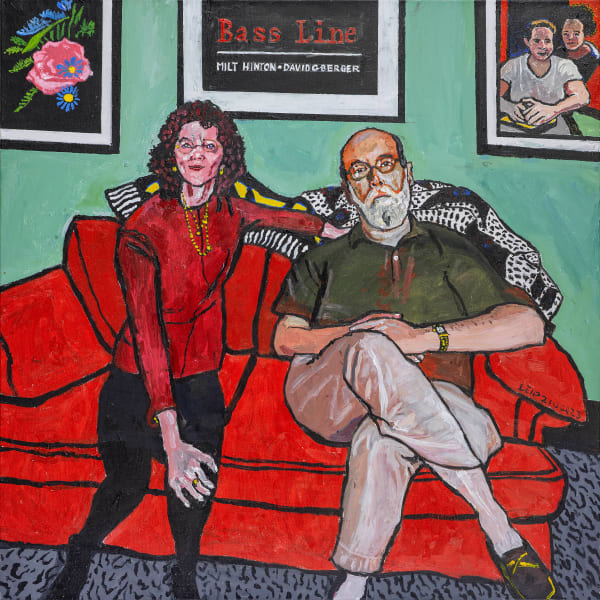 Mel Leipzig, PORTRAIT OF DAVID BERGER AND HIS WIFE, 2023