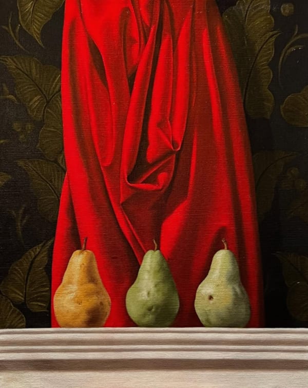 Paintings of three pears