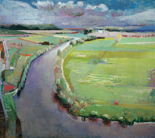 Oil painting of French Countryside