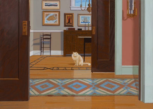 Walter Hatke, DINING WITH BOGEY, 2021