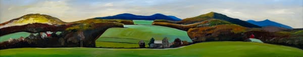 Painting of a Vermont field