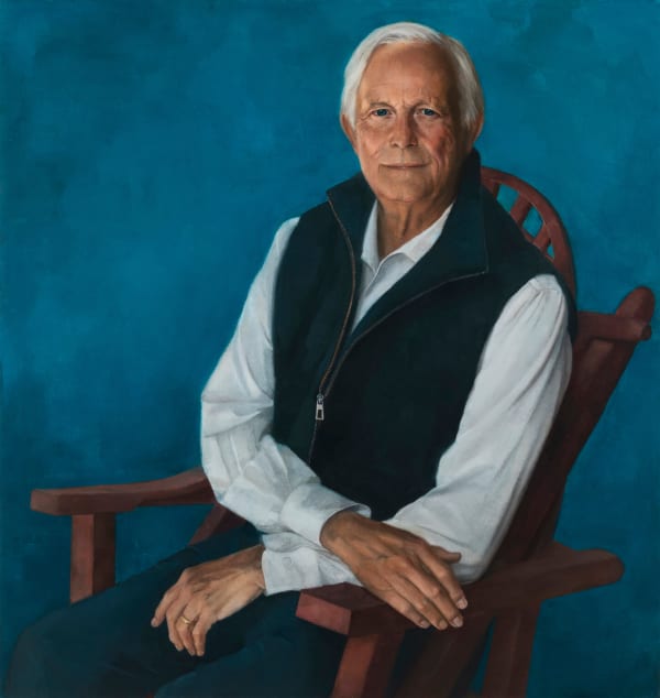 Sharon Sprung, PORTRAIT OF KEVIN SHARER (Commission), 2024
