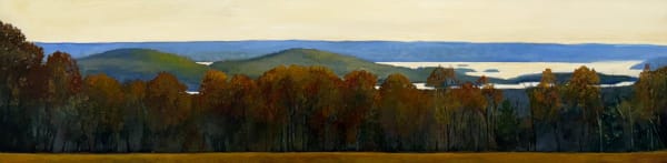 Painting of the Quabbin reservoir