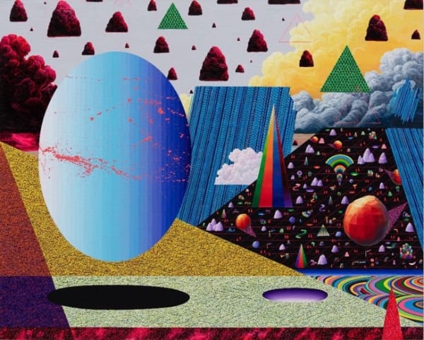 AHN DOOJIN, (Chwarak) – (Landscape on Landscape) – (  ), 2022