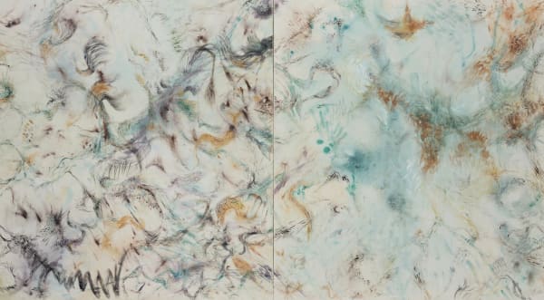 Caitlin Heffernan, I Breathe You Breathe Diptych, 2025