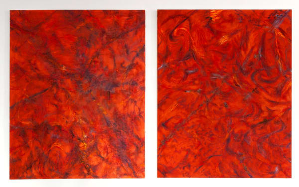 Caitlin Heffernan, Underworlds Diptych, 2025