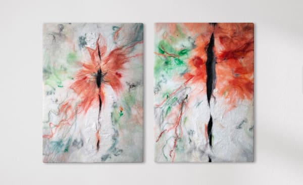 Laurine Malengreau, Diptyque - Printemps Givré