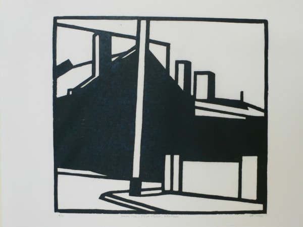 Winter sun, Eliza street, Newtown