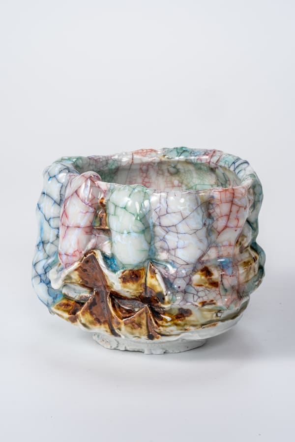 White Glaze Lacquer Tea Bowl