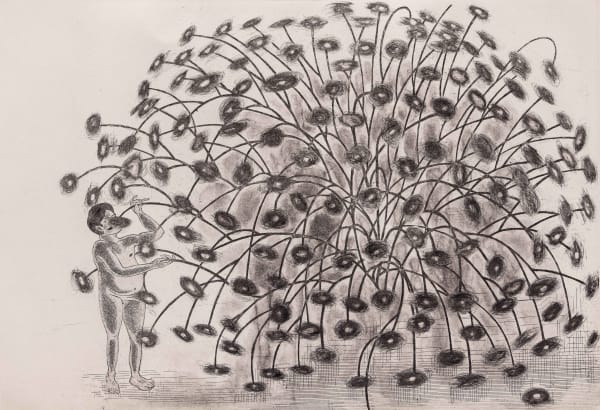 T. Venkanna Smell, 2020 Etching 33 x 48.9 cm Edition 31 of 35