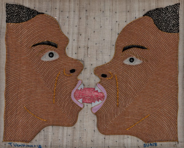 T. Venkanna & Suaib, Untitled , 2018