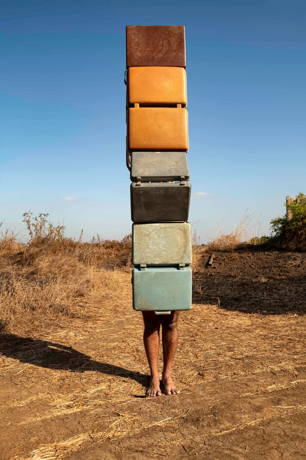 Madhu Das, Series from a "Landscape of Confronted Abstraction”, 2024