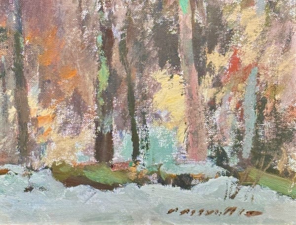 Charles Movalli (1945-2016), Winter Woods