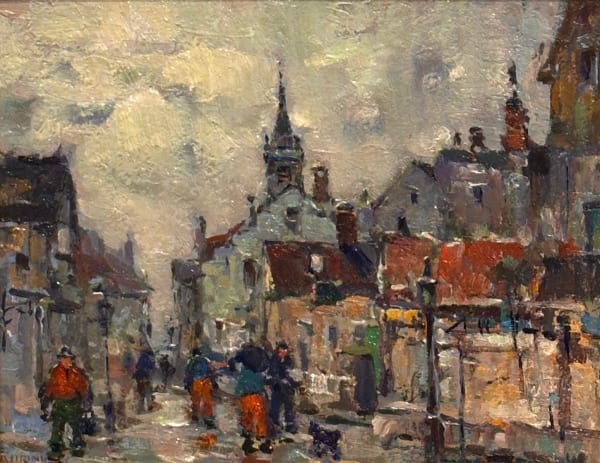 Antonio Cirino (1888 -1983), Street Scene