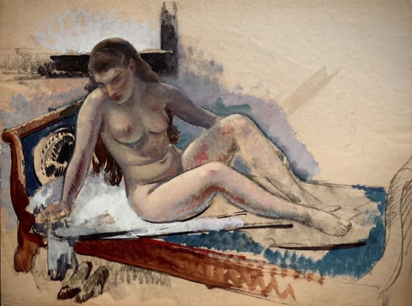 Leon Kroll (1884-1974), "Nude on Chaise"