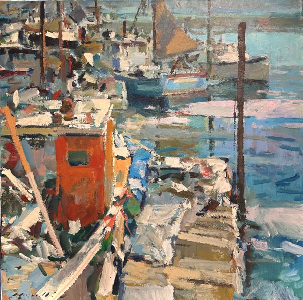 Charles Movalli (1945-2016), At the Wharf