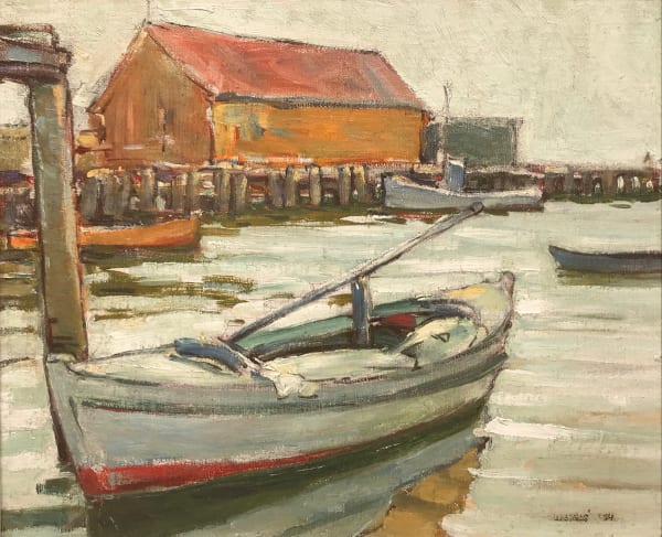 Gertrude Peters, "Harbor Landscape"