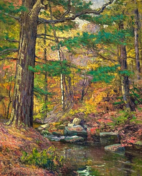 Harriet Randall Lumis (1870-1953), "Forest Scene"