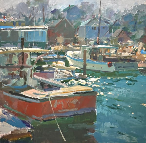 Charles Movalli (1945-2016), Tied Up, Dockside