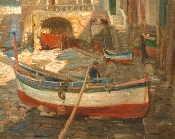 Aldro T. Hibbard (1886-1972), European Scene, 1914