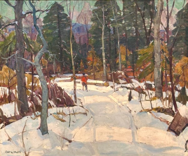 Carl W. Peters (1897-1980), Hunter in the Woods