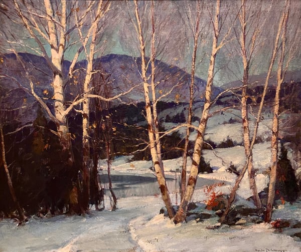 Emile A. Gruppé (1896-1978), Birches