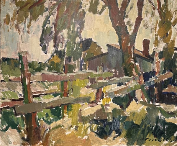 Charles Movalli (1945-2016), Farm Fence