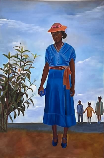 Katasha Rose, Water Run Down, but it’s Not Easy to Run Up, 2023