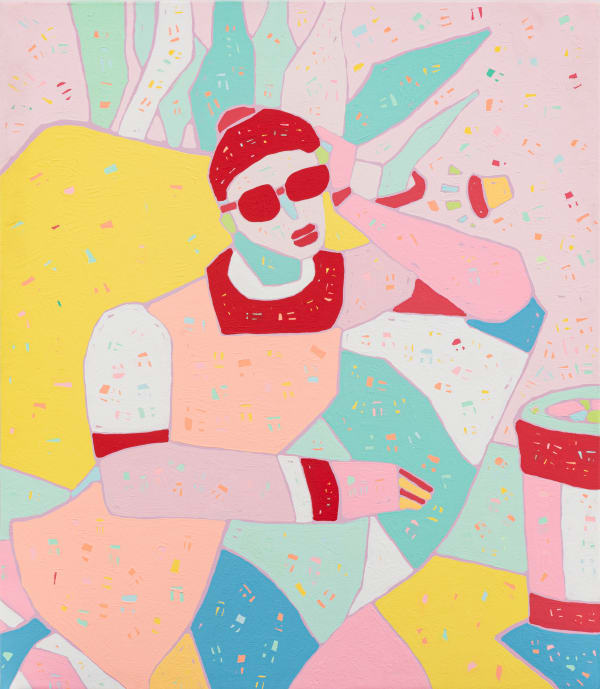 Raj Chowdhury, Beside A Spider Plant, 2023