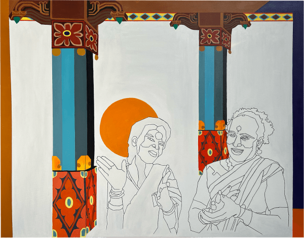 Aravani Art Project, Auspicious I, 2024