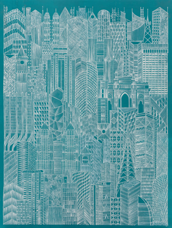 Vayeda Brothers, Urban Forest - III, 2023