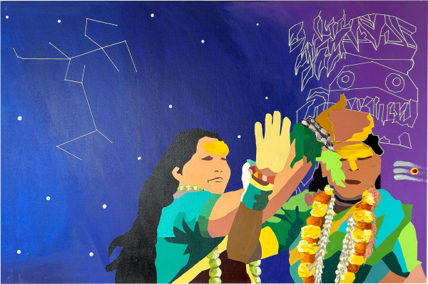 Aravani Art Project, Bonalu during Ashada, 2024