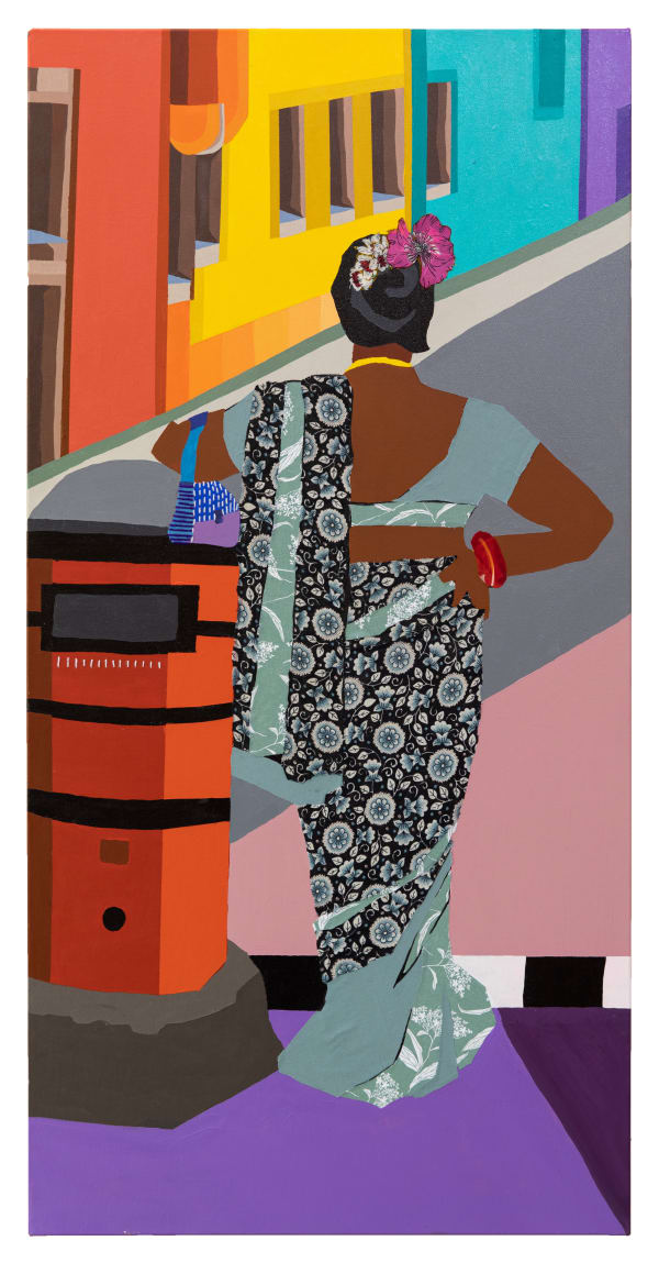 Aravani Art Project, Deepa in Colaba I, 2023