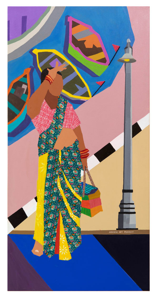 Aravani Art Project, Deepa in Colaba II, 2023