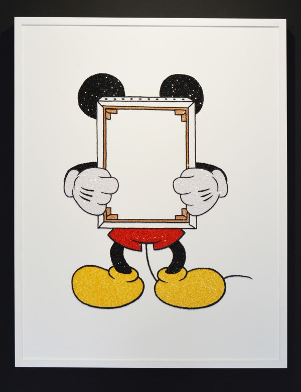 Philip Colbert, Mickey with Frame, 2016