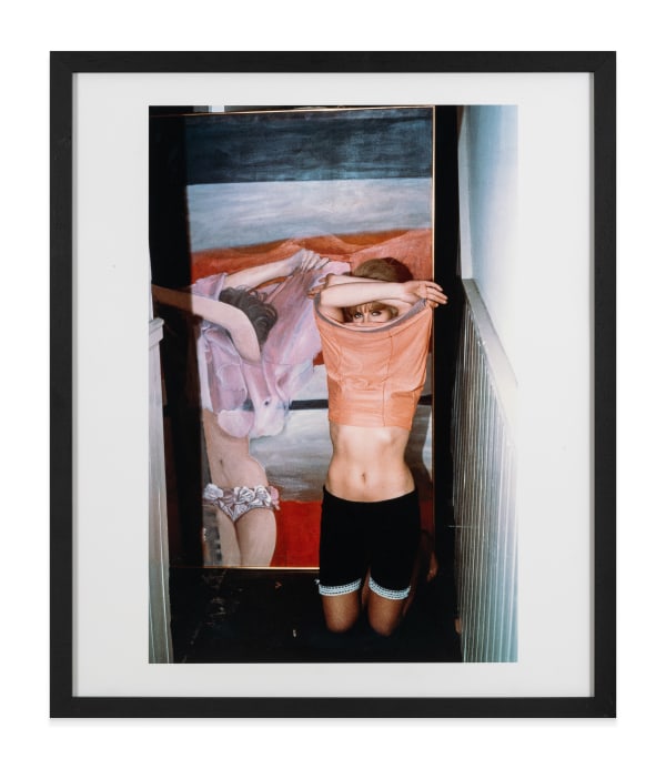 Michael Ward, Untitled (Pauline Boty with Painting 'Tom's Dream), 1963/2023