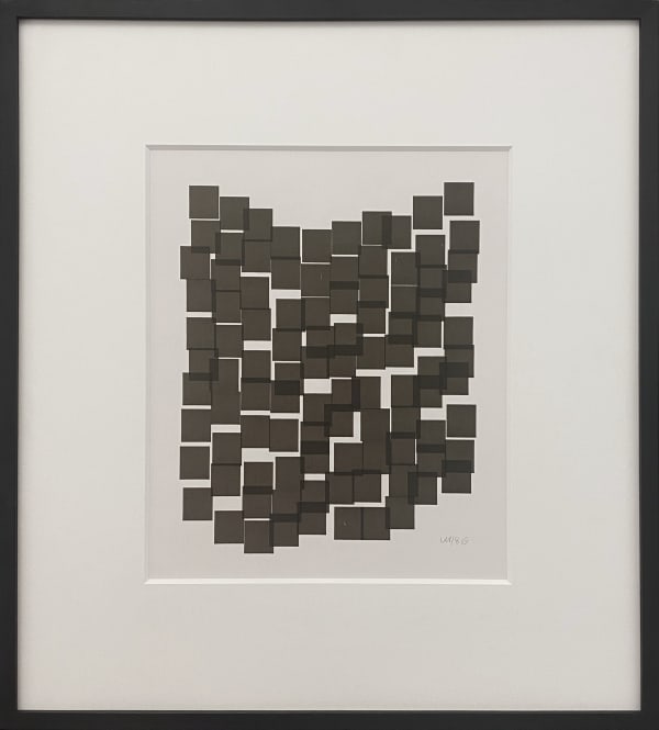 Vera Molnar, 100 Carrés, 1986