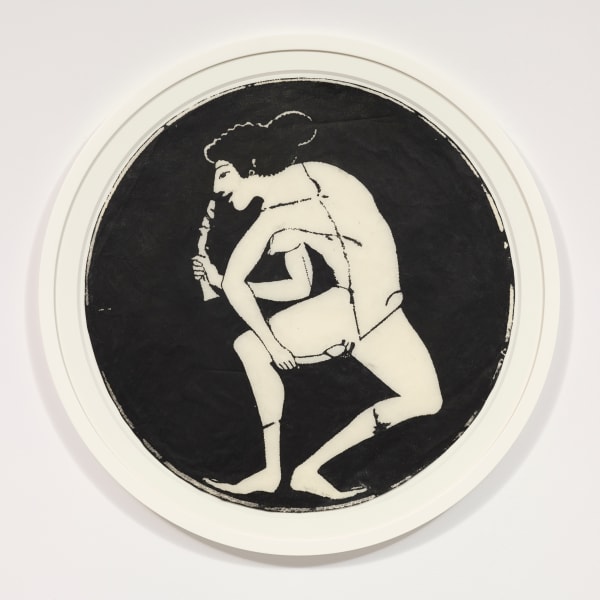 Nancy Spero, Dildo Dancer Circle, 2003