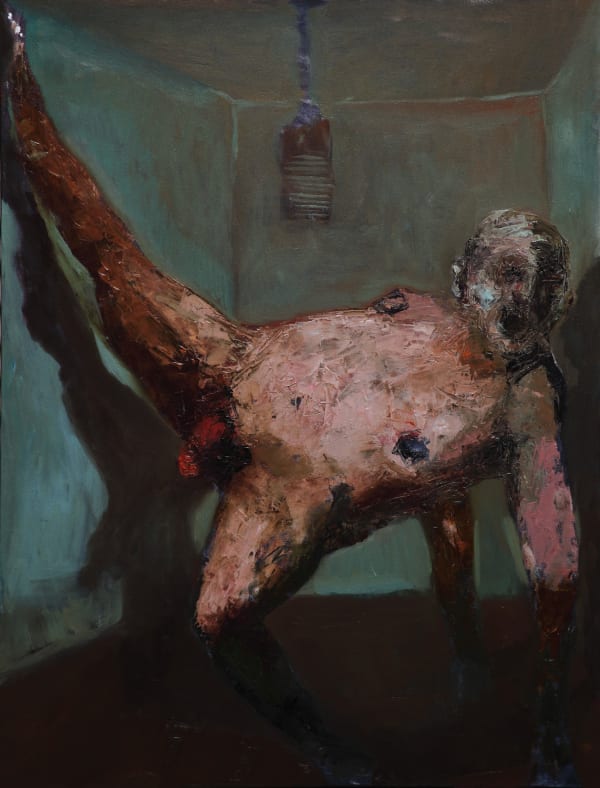 Niyaz Najafov, Climbing the Wall (Lamps), 2012