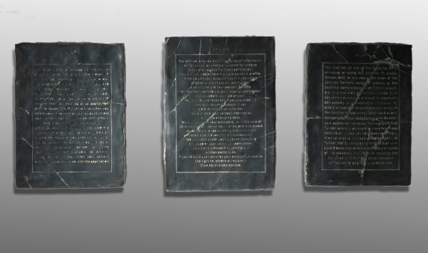 Recycle Group, Tablets of the Covenant, 2012