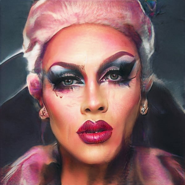 Jake Elwes, Queering the Dataset Prints #9, 2021