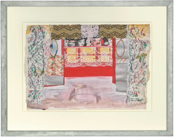 Pauline Boty, Theatre Design for Irma's Room in 'The Balcony' by Jean Genet, 1961