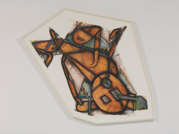 Elizabeth Murray, Down Dog, 1988