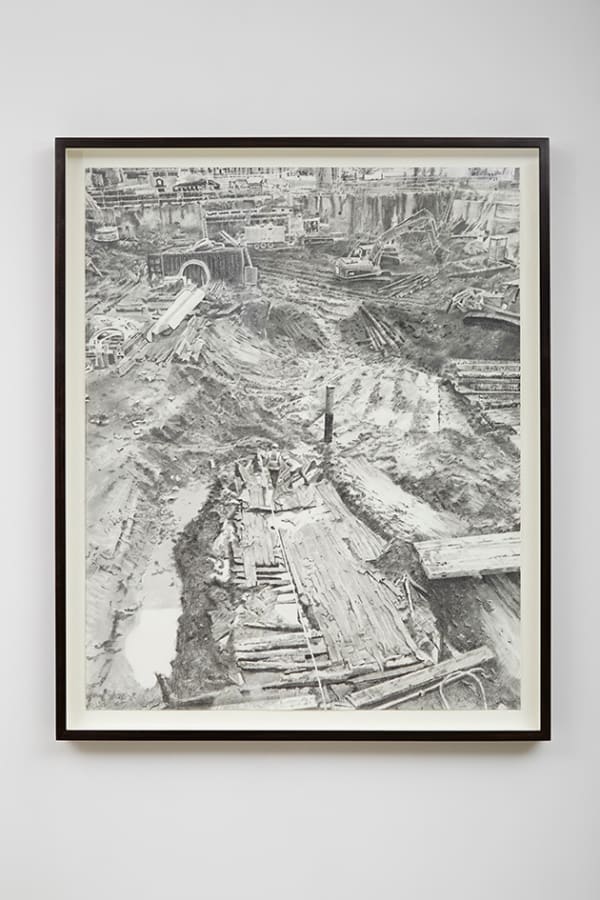 Shan Hur, Drawing Practice Series #01-2 (The Ship from Ground Zero), 2015