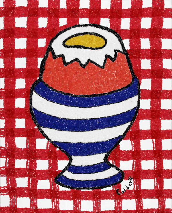 Philip Colbert, Boiled Egg, 2014
