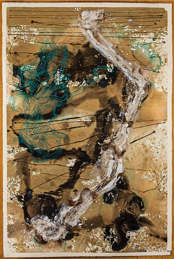 Owais Husain, In a Play of Mutual Influences IV, 2016