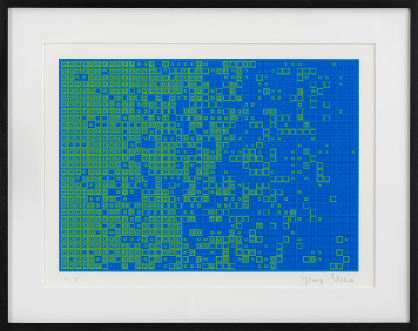 Georg Nees, Untitled, 1972