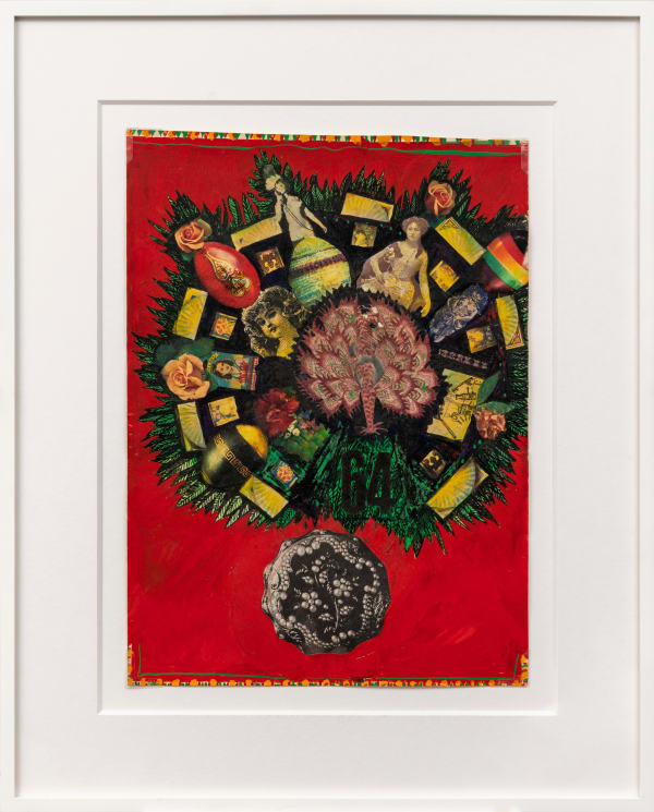 Pauline Boty, Untitled (Christmas collage '64), 1964